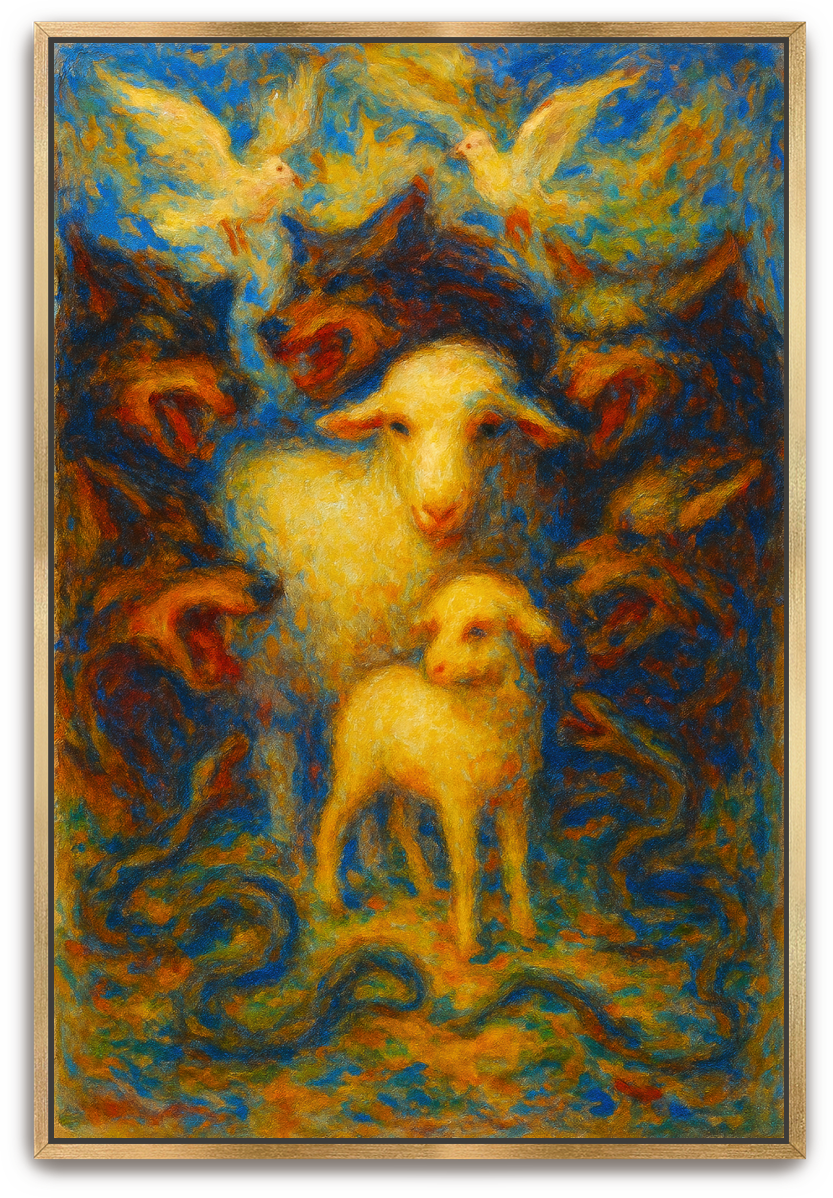 In the Midst - Abstract Expressionism - Scriptures Illustrated