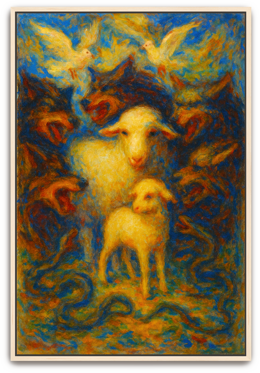 In the Midst - Abstract Expressionism - Scriptures Illustrated