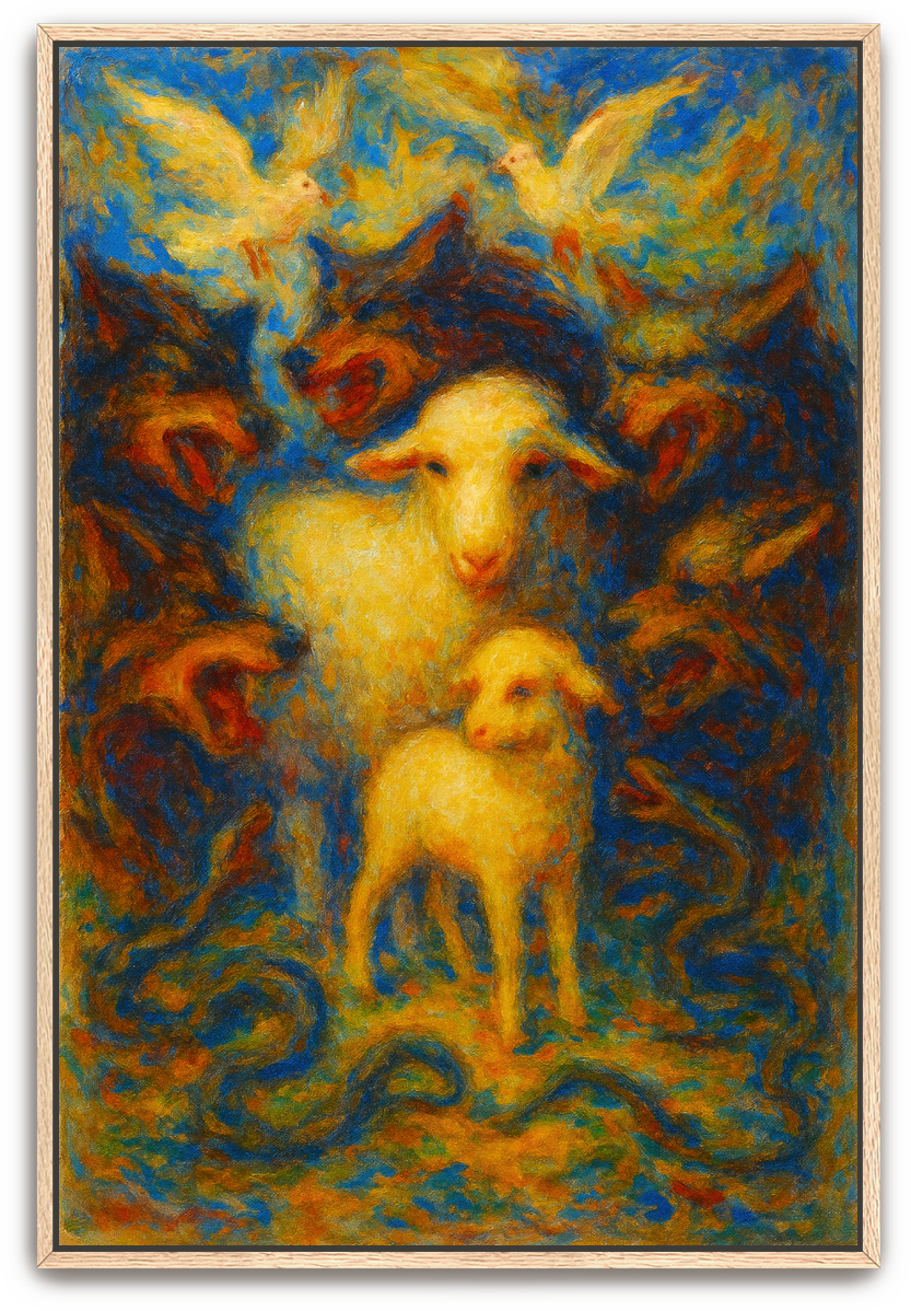 In the Midst - Abstract Expressionism - Scriptures Illustrated