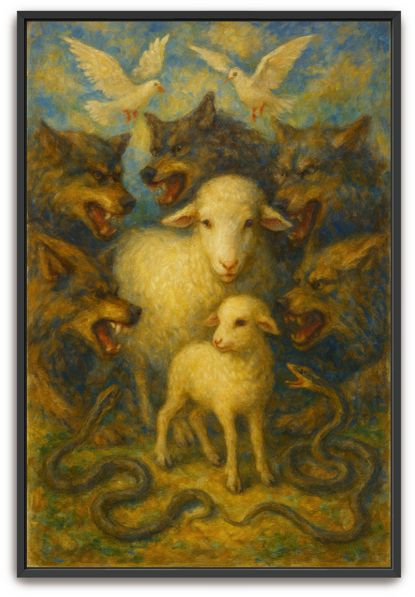 In the Midst - Impressionism - Scriptures Illustrated