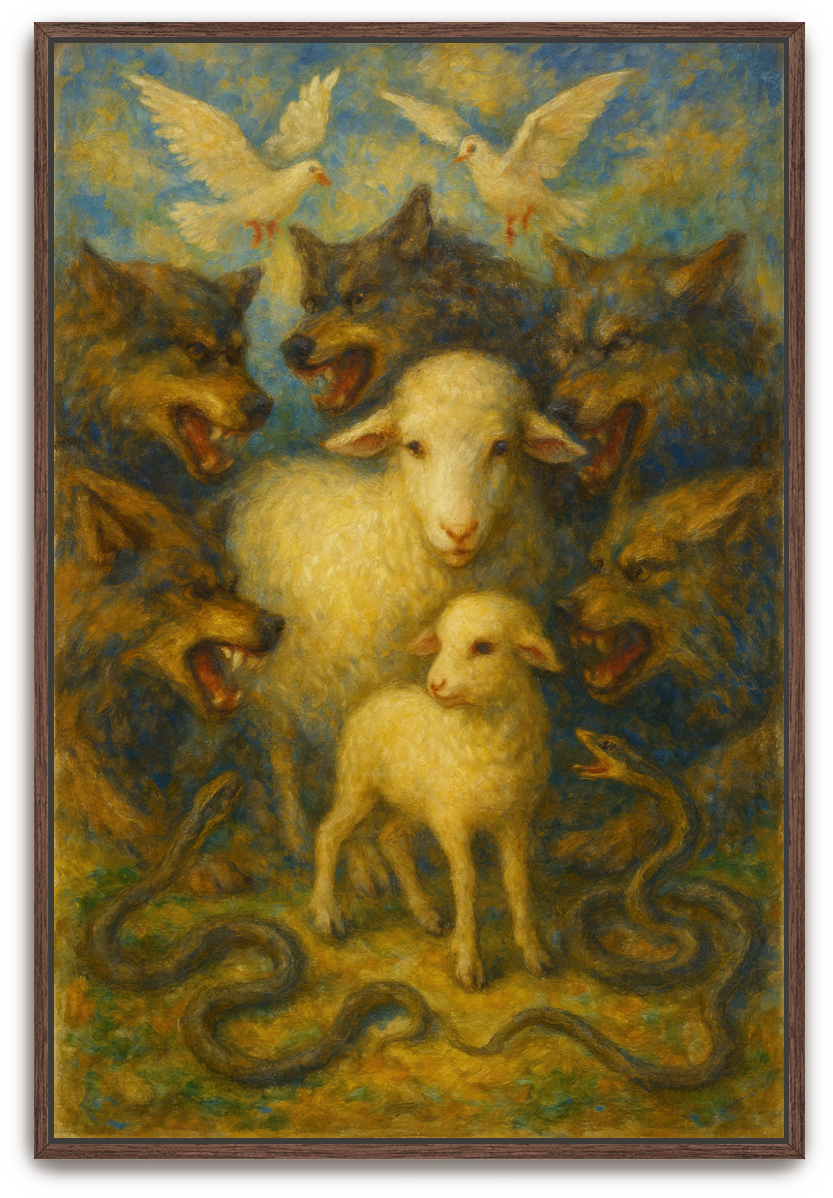 In the Midst - Impressionism - Scriptures Illustrated