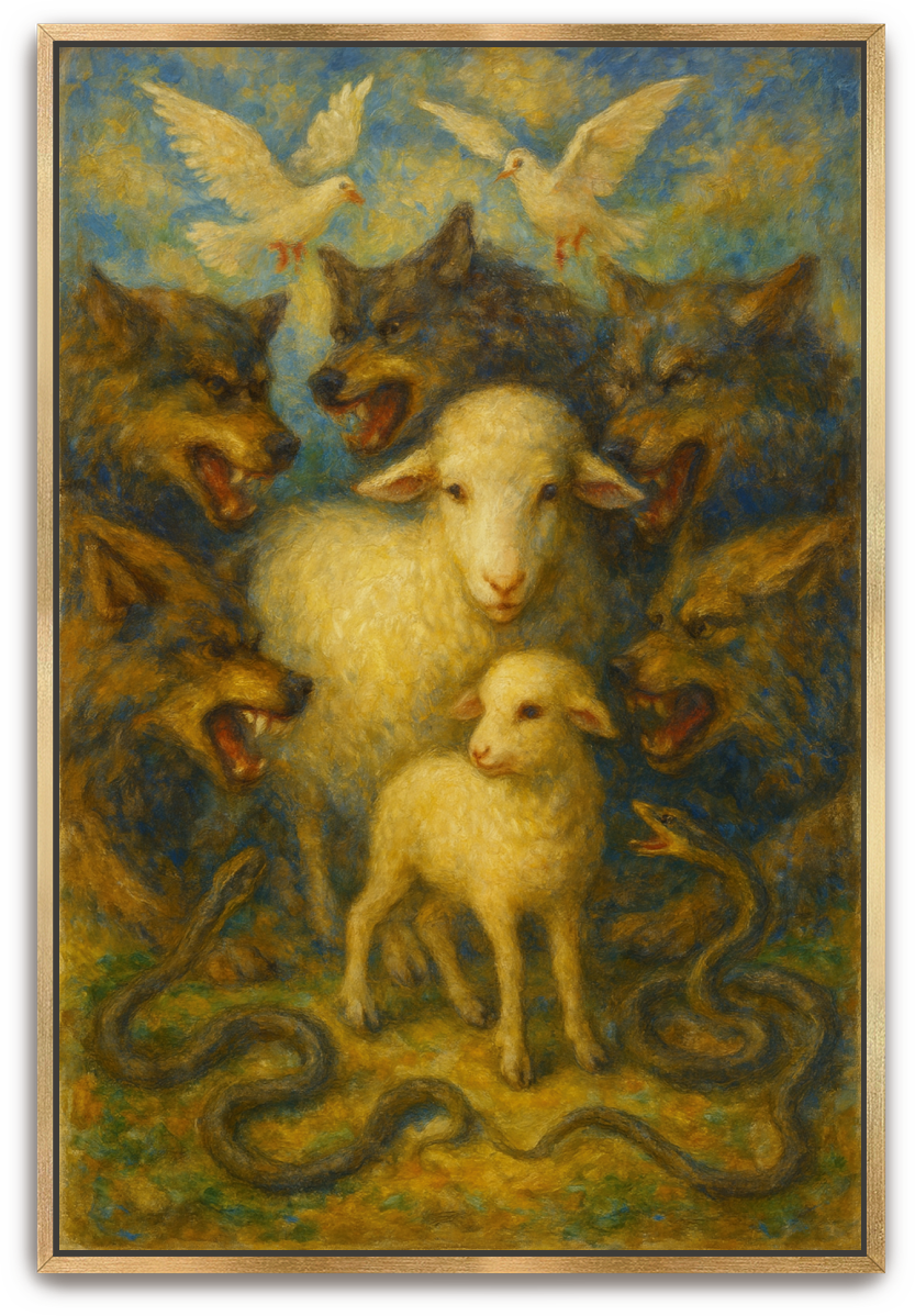 In the Midst - Impressionism - Scriptures Illustrated