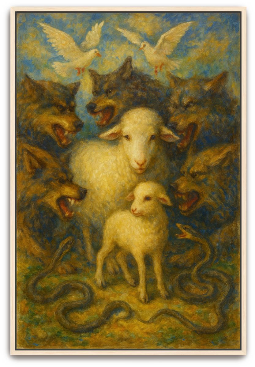 In the Midst - Impressionism - Scriptures Illustrated