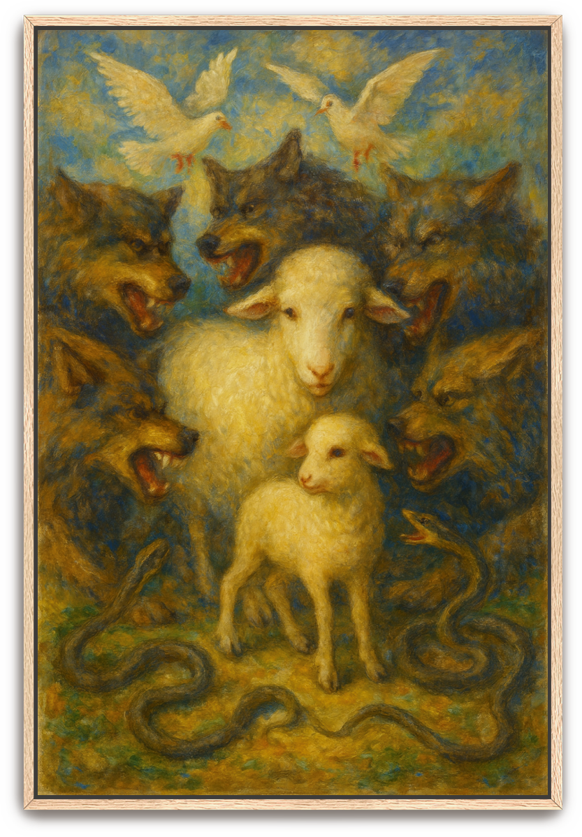 In the Midst - Impressionism - Scriptures Illustrated