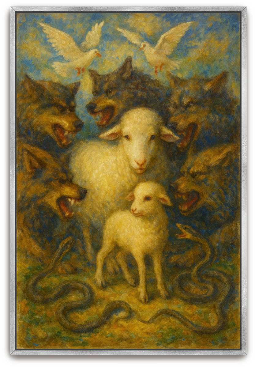 In the Midst - Impressionism - Scriptures Illustrated