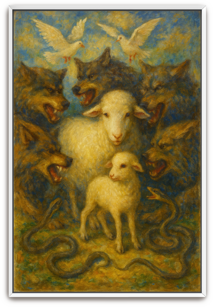 In the Midst - Impressionism - Scriptures Illustrated