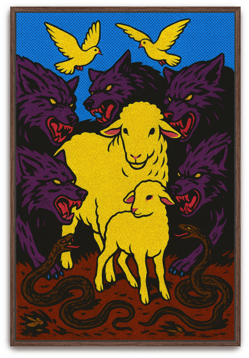 In the Midst - Pop Art - Scriptures Illustrated