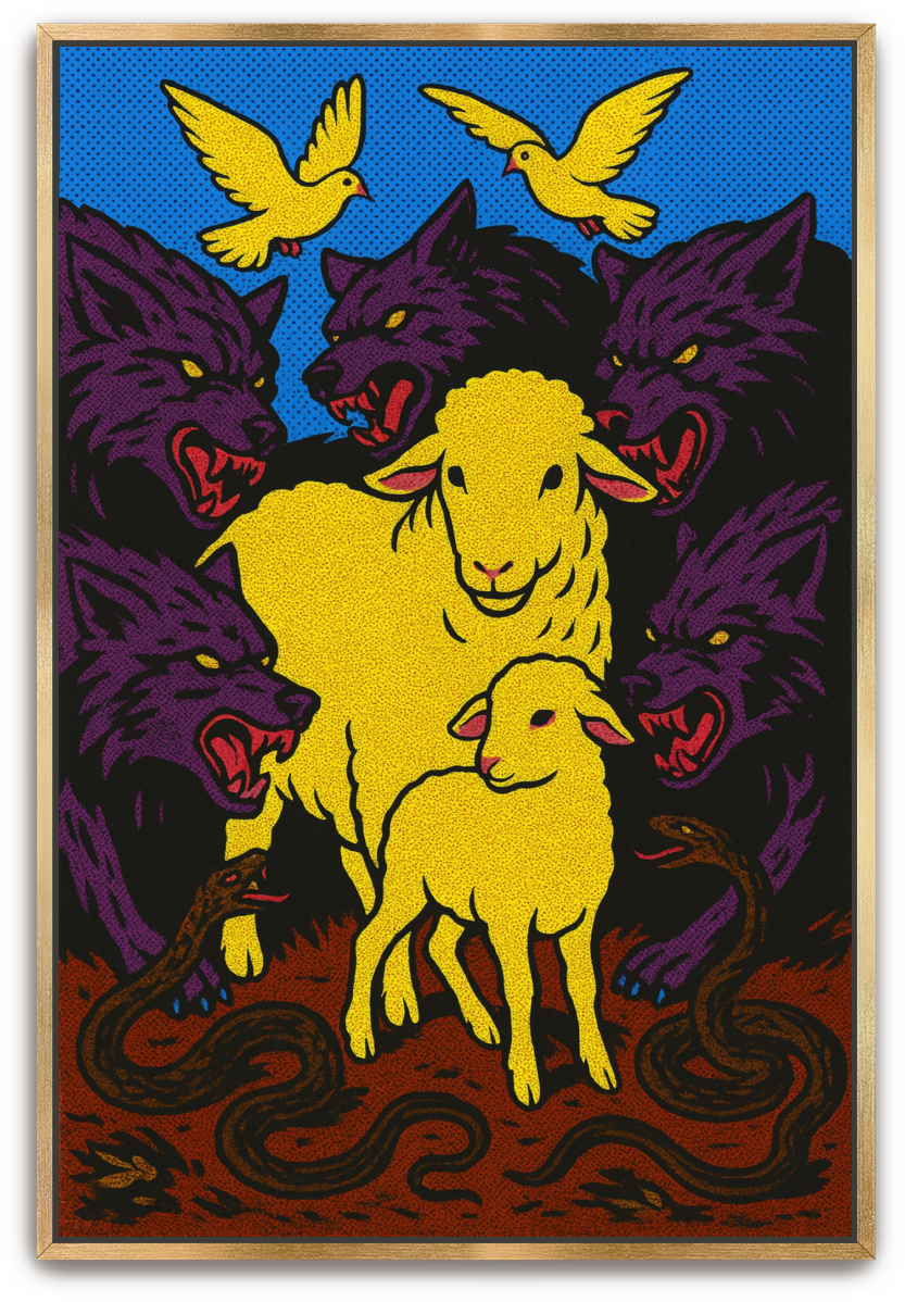 In the Midst - Pop Art - Scriptures Illustrated