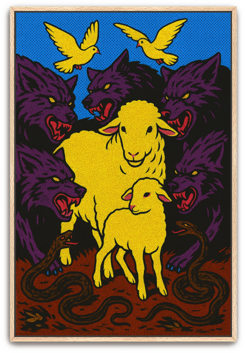 In the Midst - Pop Art - Scriptures Illustrated