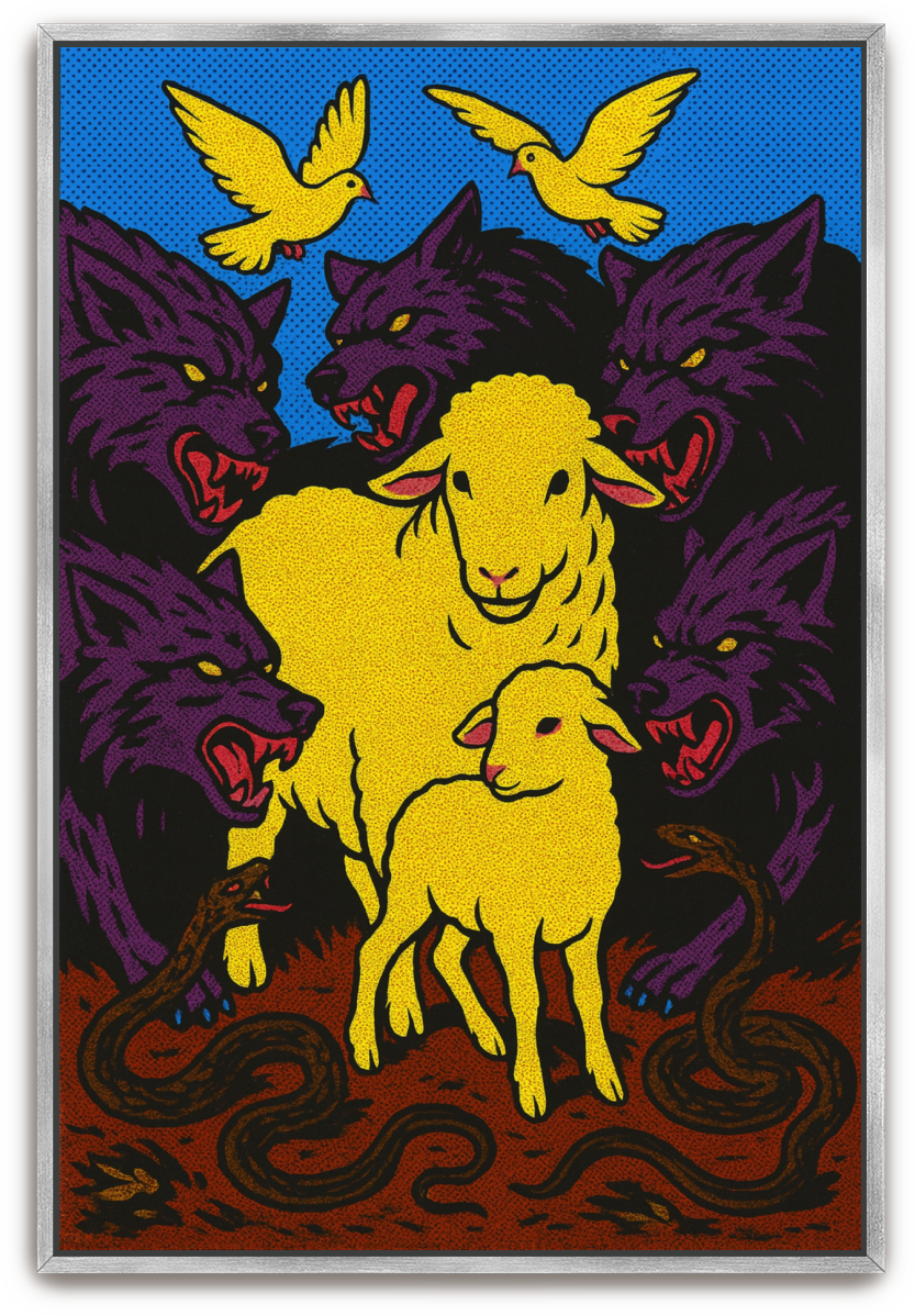 In the Midst - Pop Art - Scriptures Illustrated