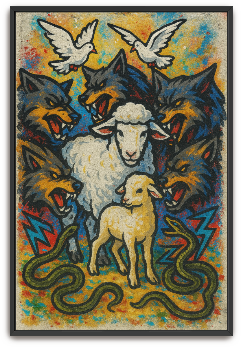 In the Midst - Street Art - Scriptures Illustrated