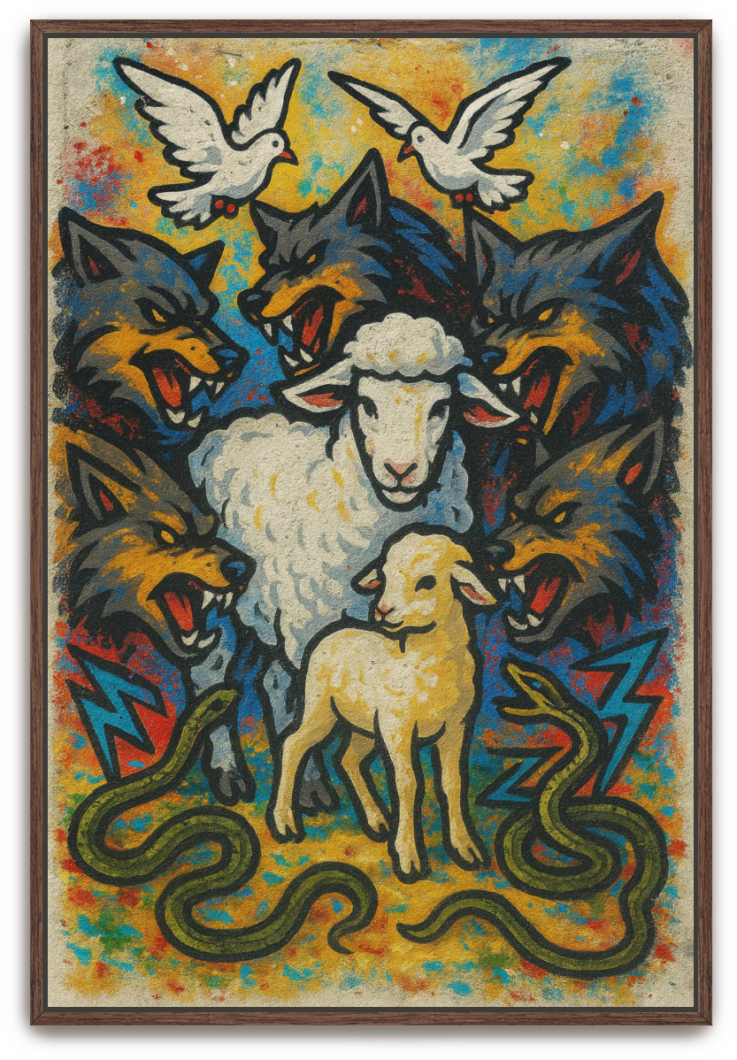 In the Midst - Street Art - Scriptures Illustrated