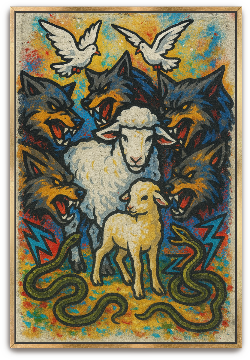 In the Midst - Street Art - Scriptures Illustrated