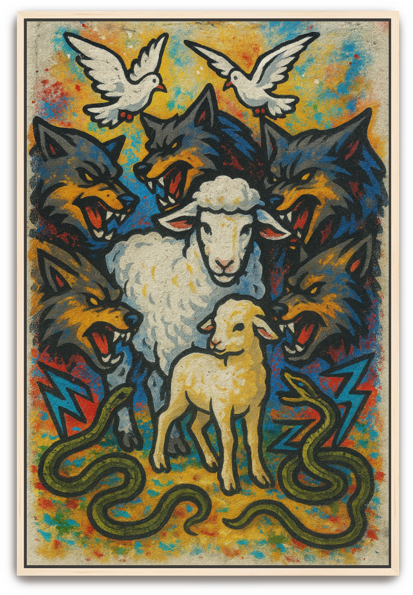 In the Midst - Street Art - Scriptures Illustrated