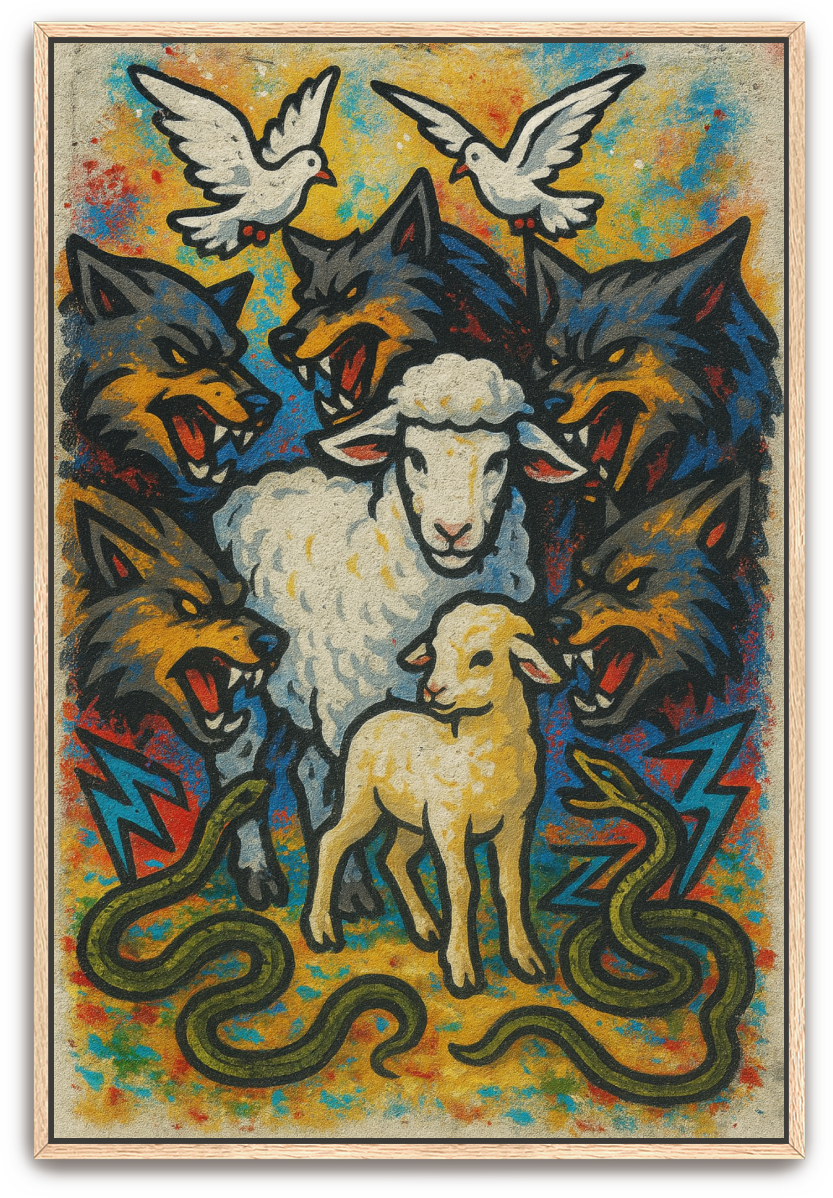 In the Midst - Street Art - Scriptures Illustrated