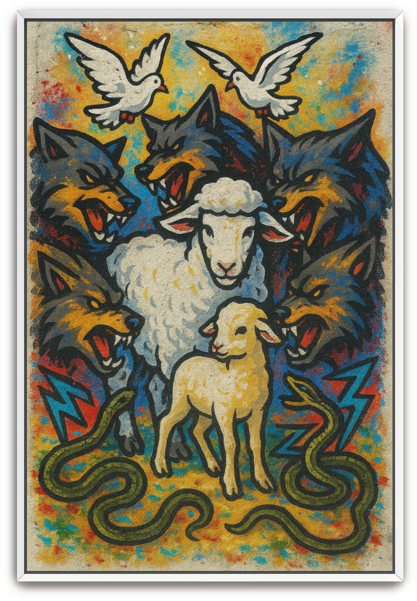 In the Midst - Street Art - Scriptures Illustrated