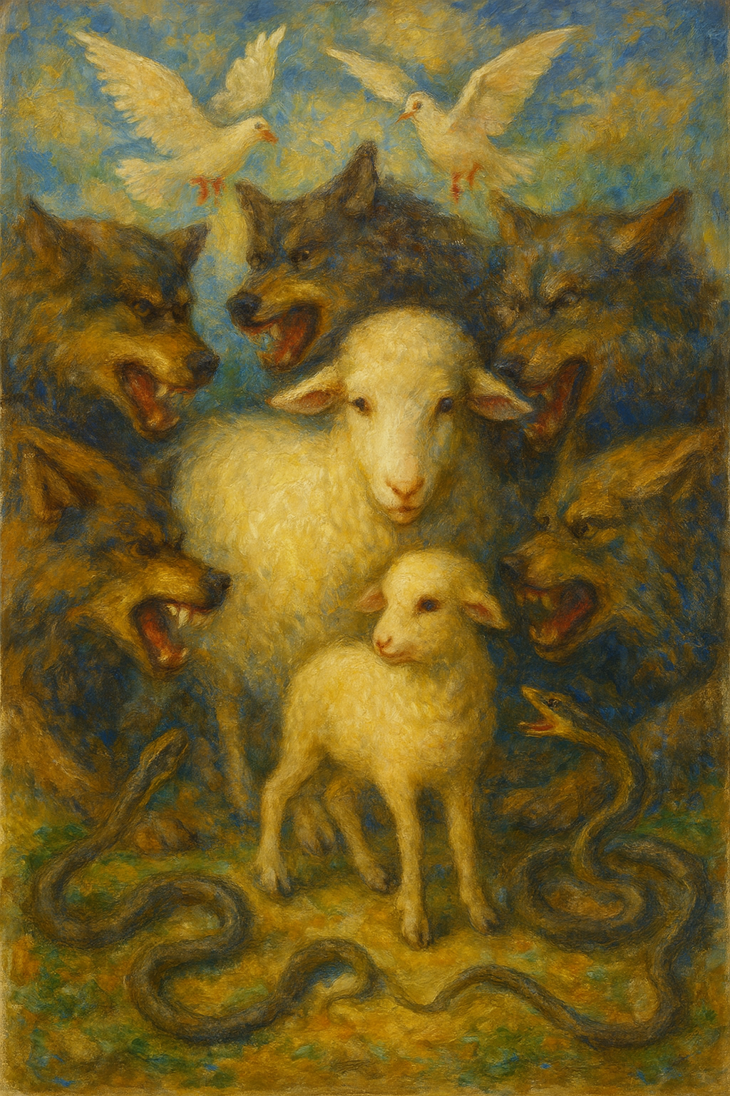 In the Midst - Impressionism - Scriptures Illustrated