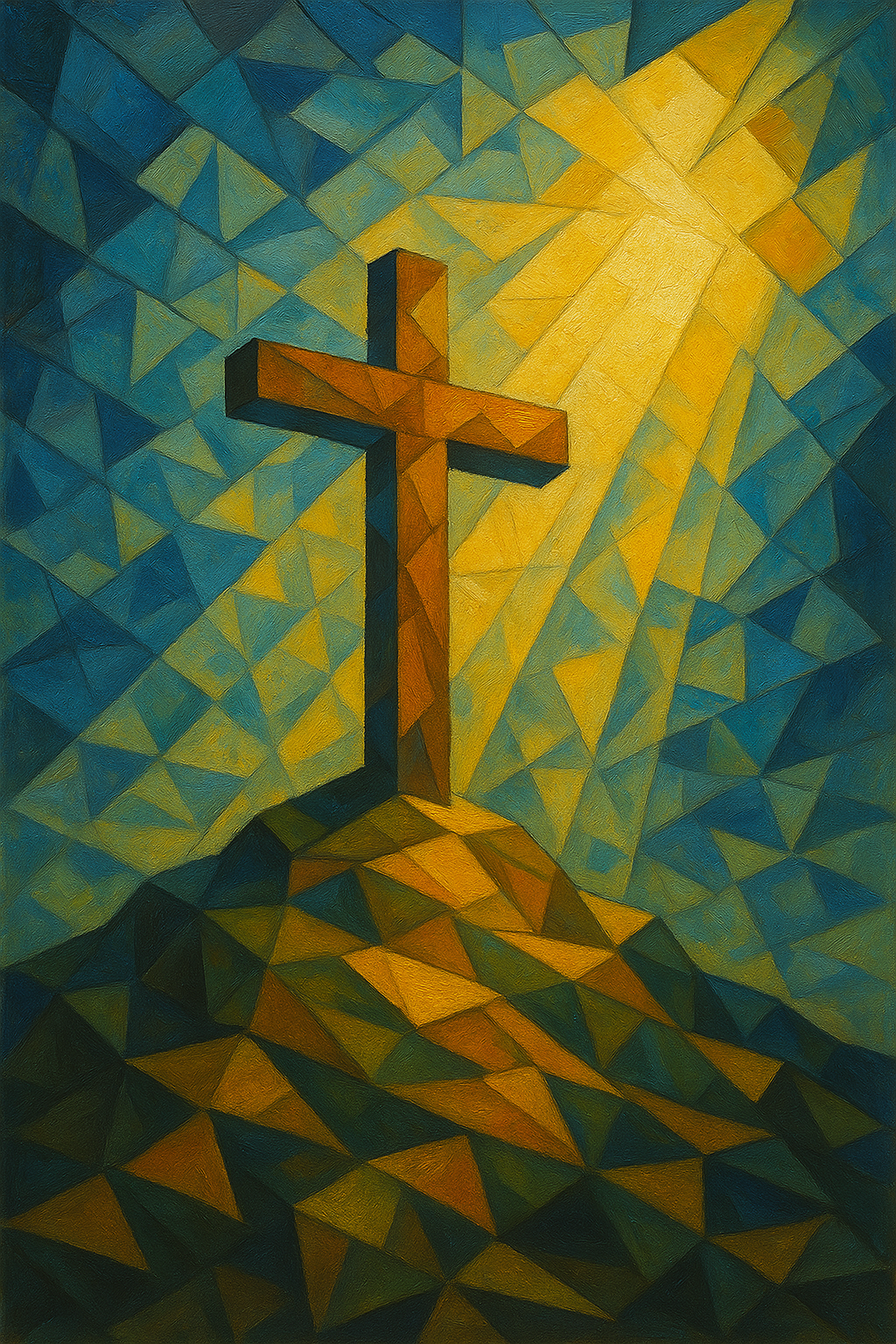 It Is Finished - Cubism