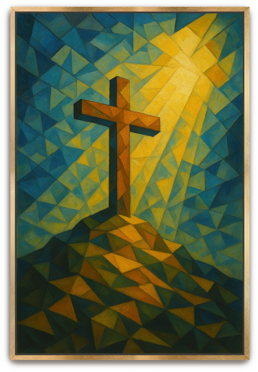It Is Finished - Cubism
