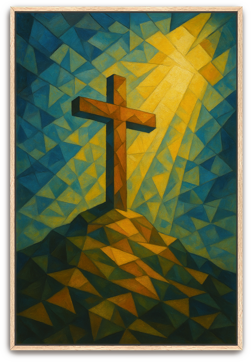 It Is Finished - Cubism