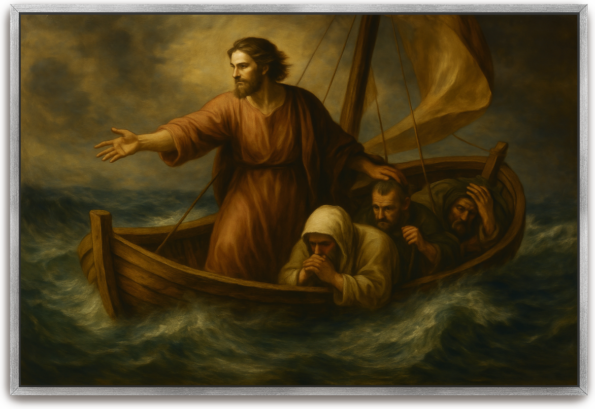 Jesus Calmed - Renaissance - Scriptures Illustrated