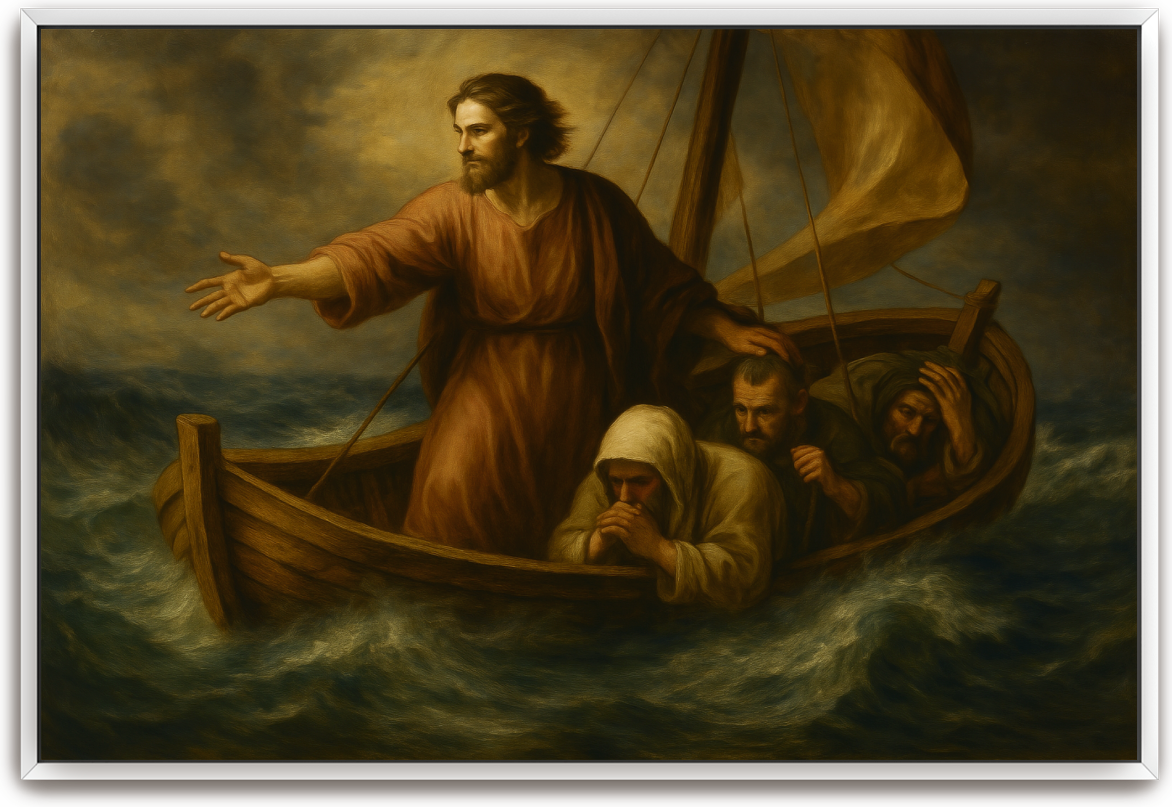 Jesus Calmed - Renaissance - Scriptures Illustrated