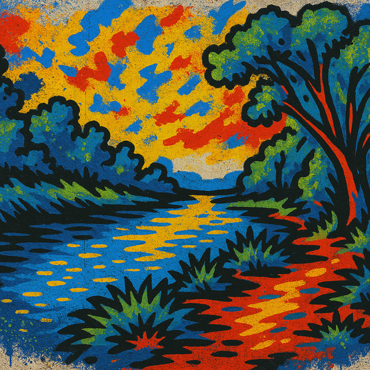 Jordan River - Street Art - Scriptures Illustrated