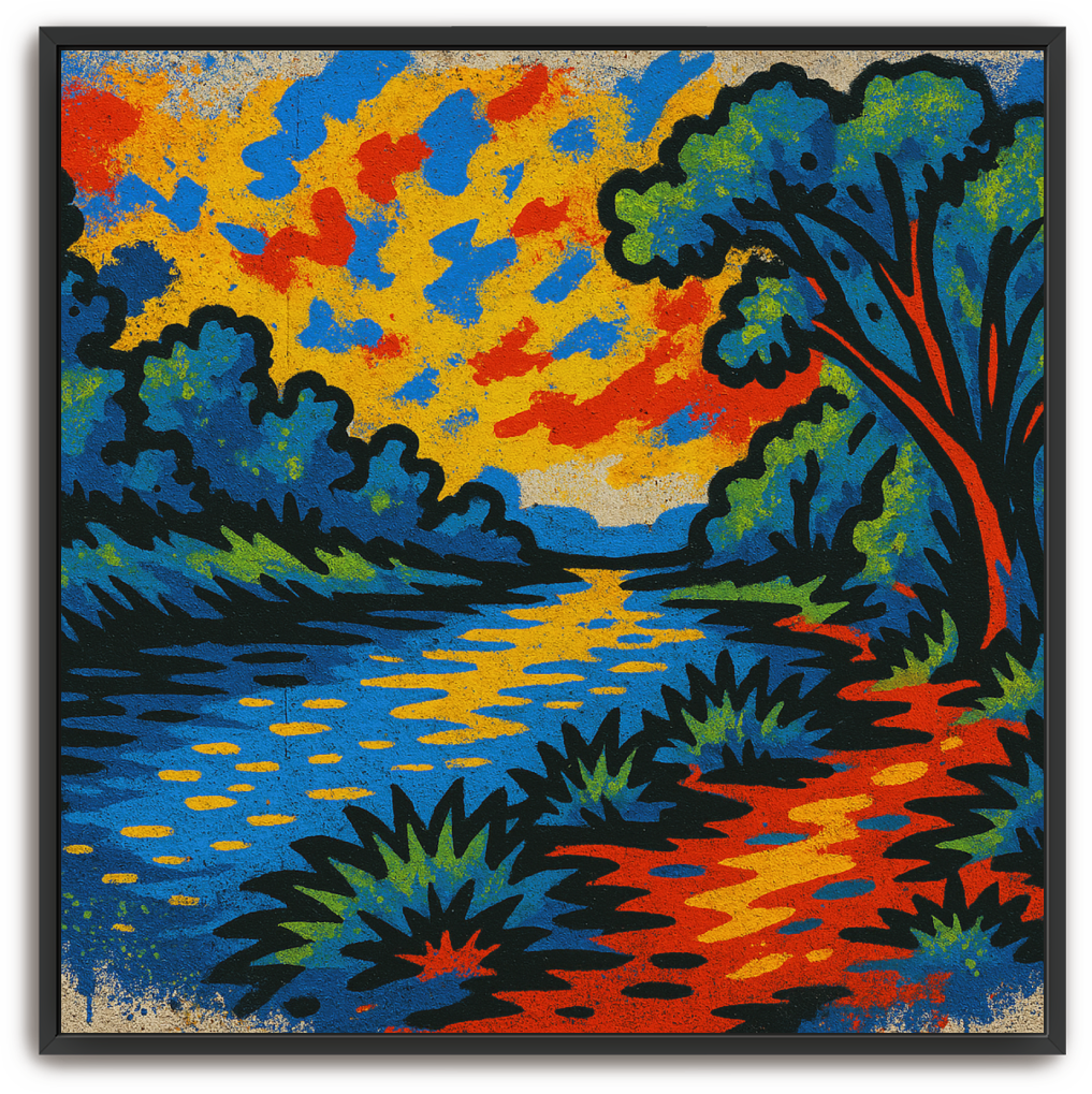 Jordan River - Street Art - Scriptures Illustrated