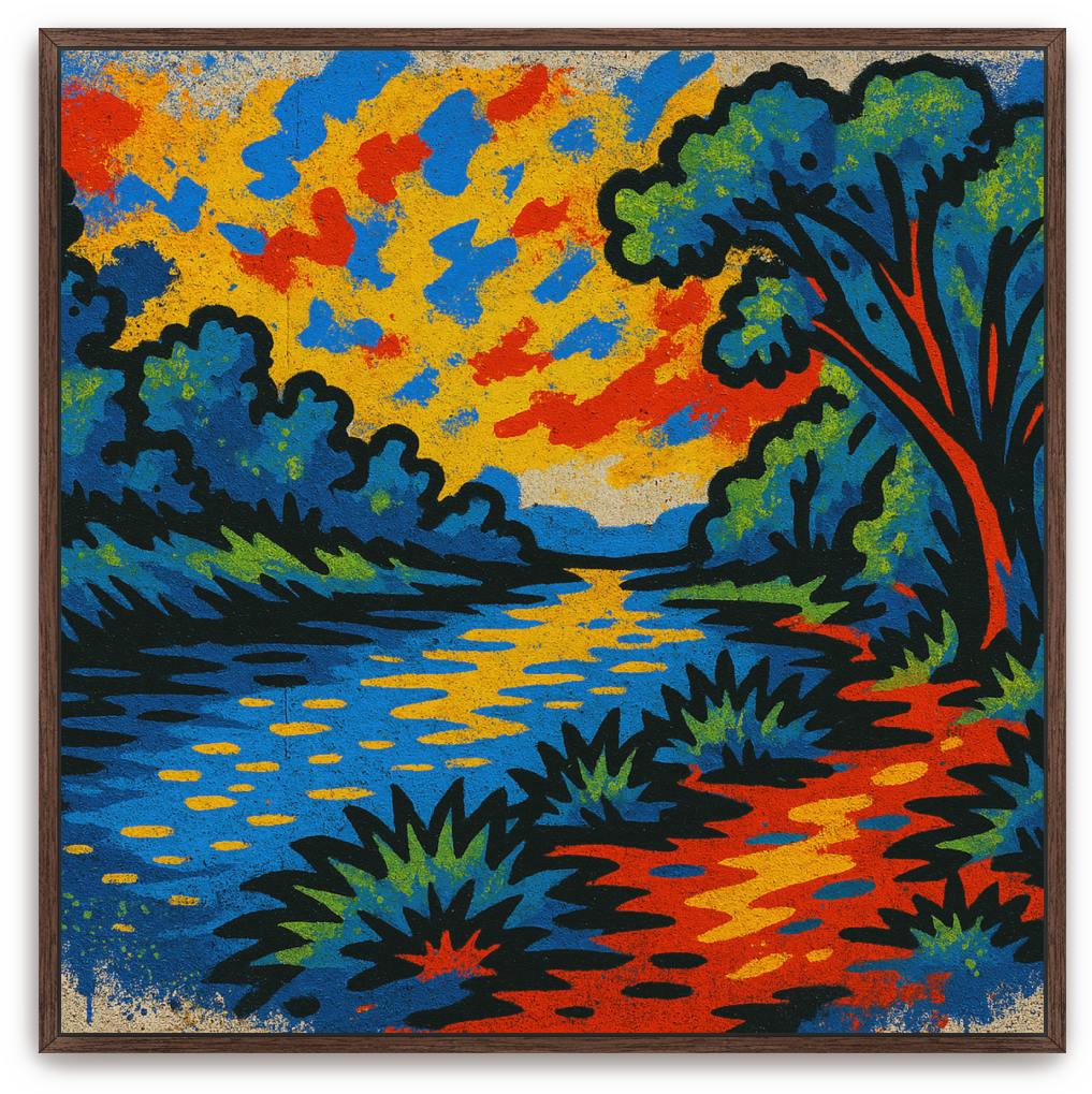 Jordan River - Street Art - Scriptures Illustrated