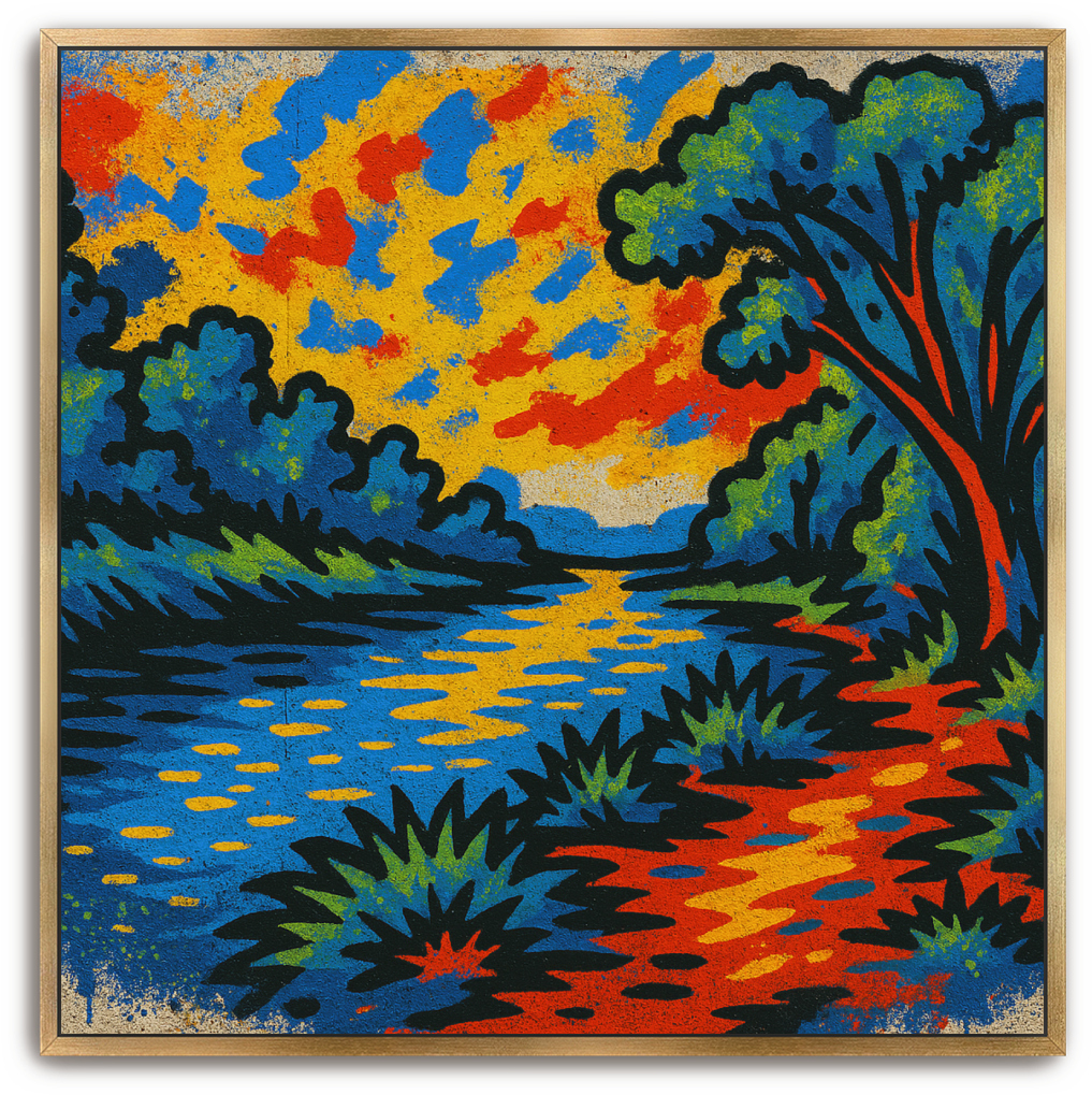 Jordan River - Street Art - Scriptures Illustrated