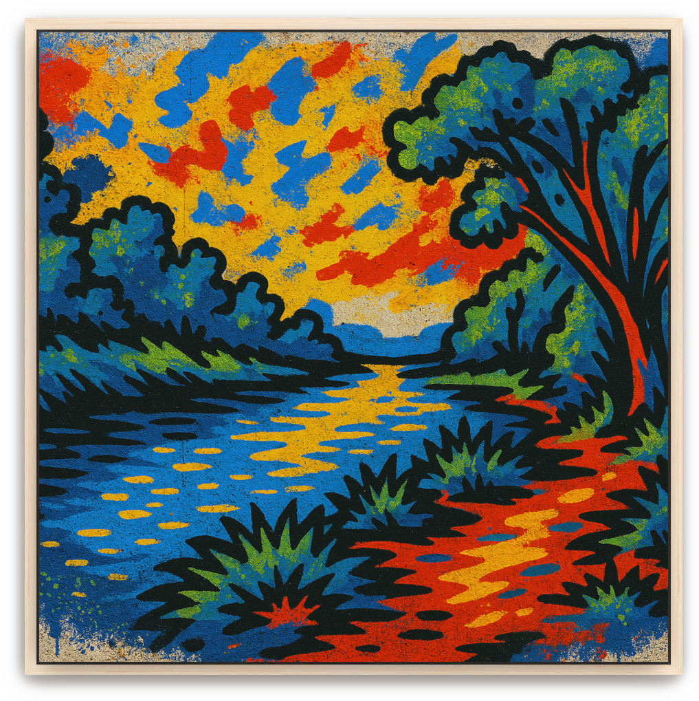 Jordan River - Street Art - Scriptures Illustrated