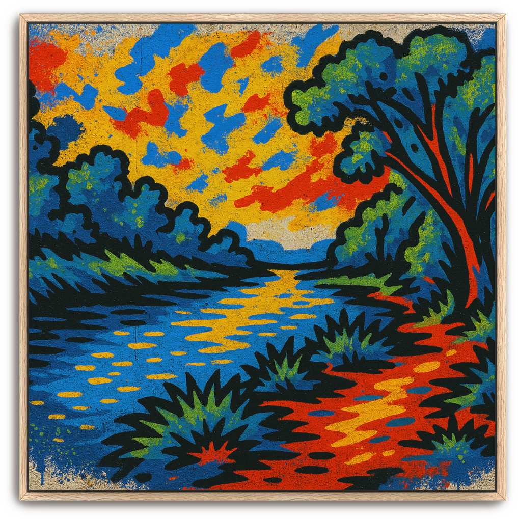 Jordan River - Street Art - Scriptures Illustrated