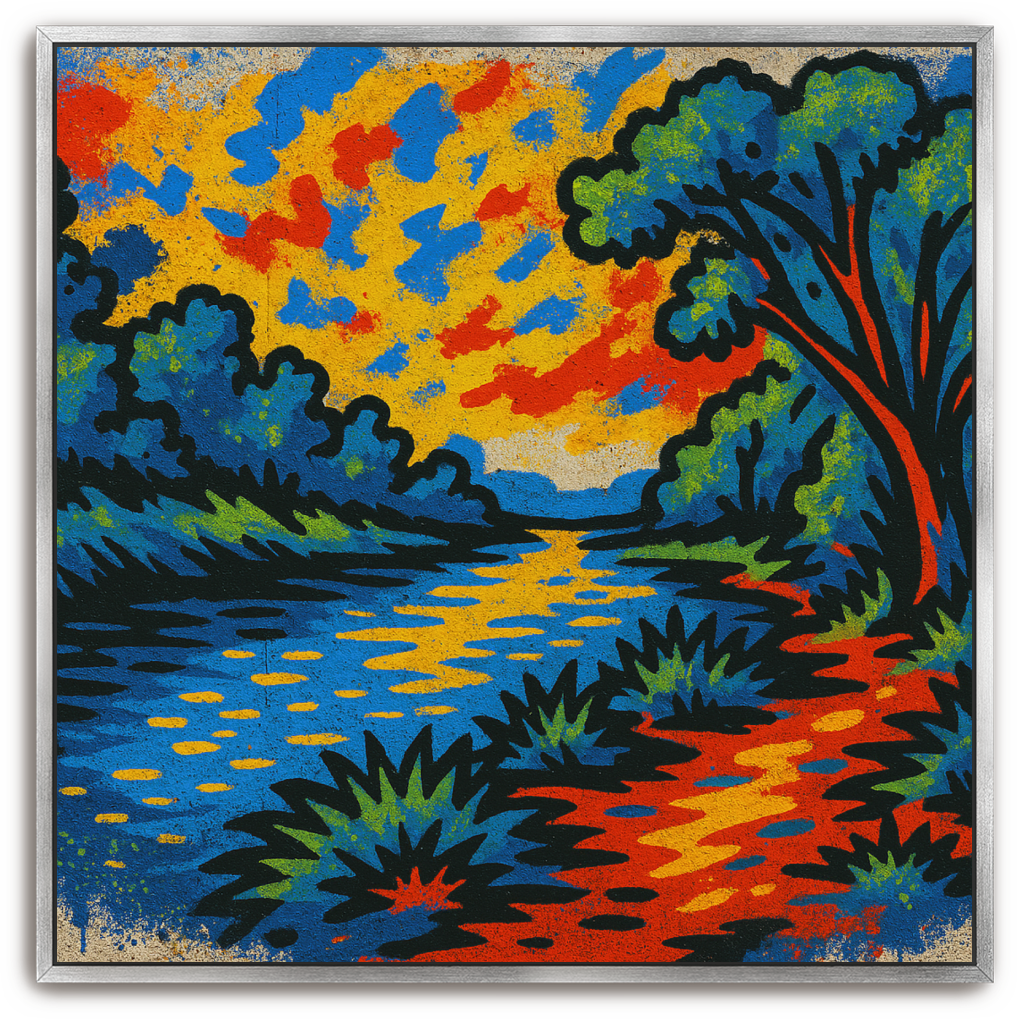 Jordan River - Street Art - Scriptures Illustrated