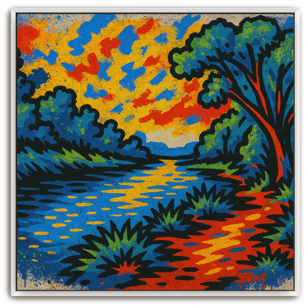 Jordan River - Street Art - Scriptures Illustrated