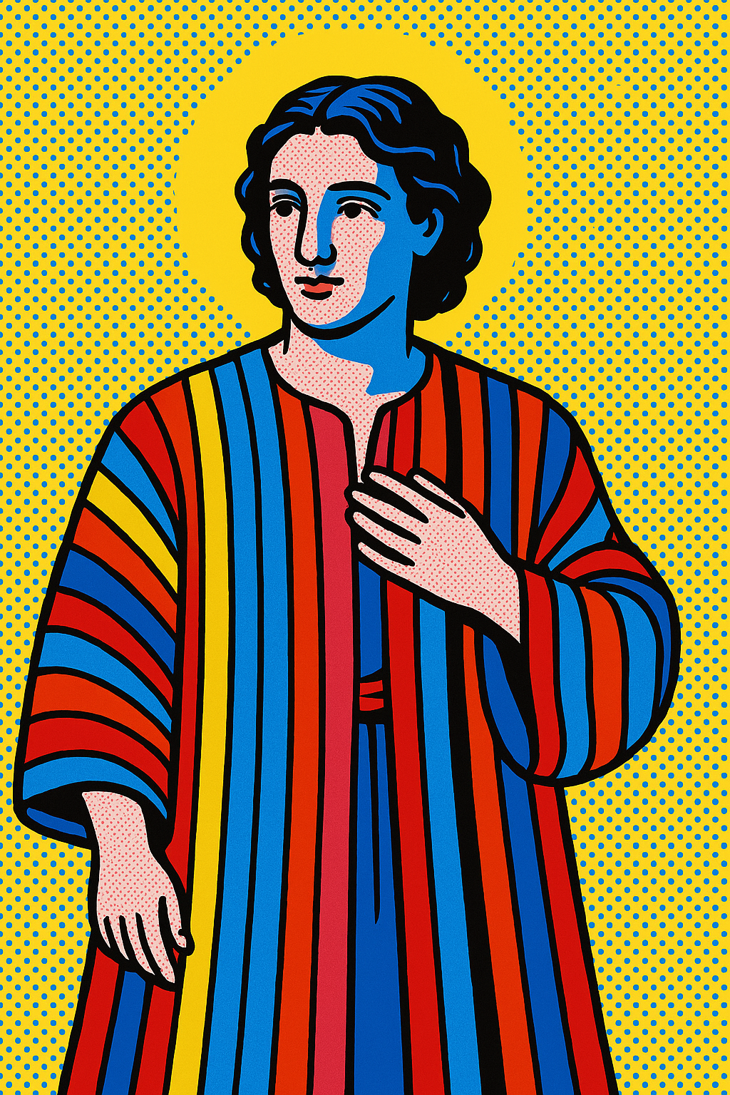 Joseph's Coat - Pop Art - Scriptures Illustrated