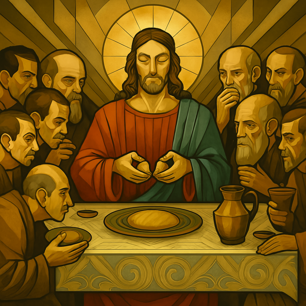 Last Supper - Art Deco - Scriptures Illustrated