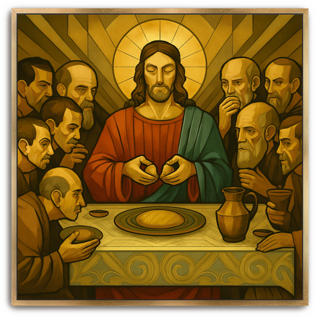 Last Supper - Art Deco - Scriptures Illustrated
