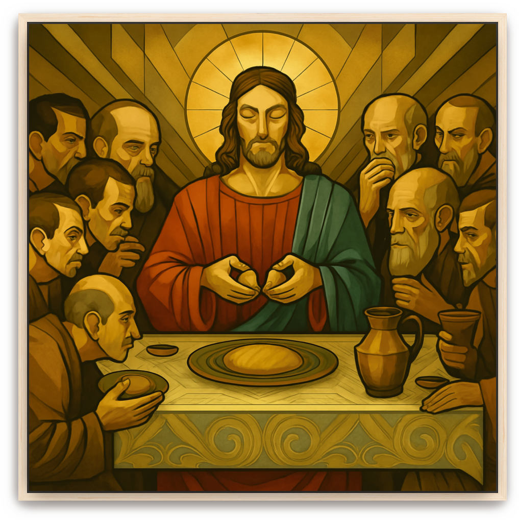 Last Supper - Art Deco - Scriptures Illustrated