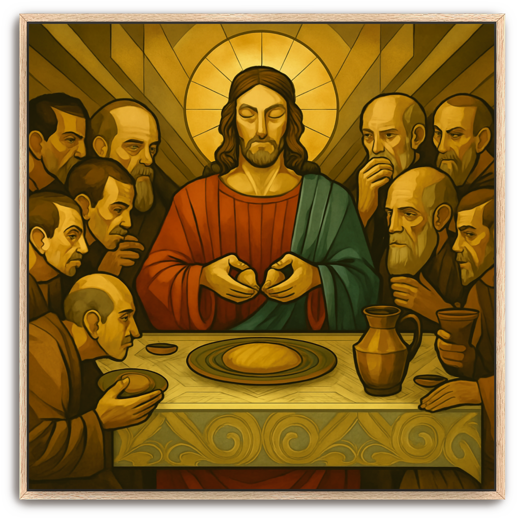 Last Supper - Art Deco - Scriptures Illustrated