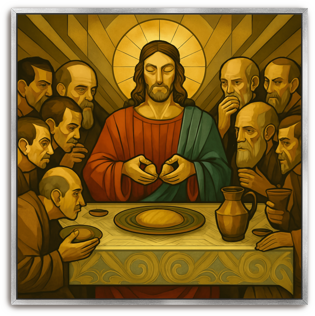 Last Supper - Art Deco - Scriptures Illustrated