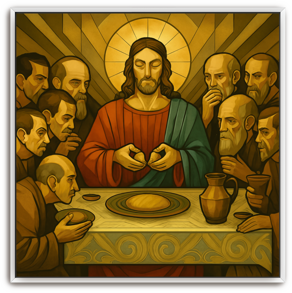 Last Supper - Art Deco - Scriptures Illustrated