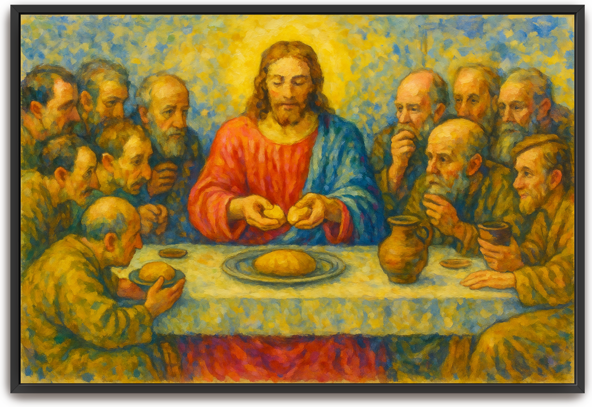 Last Supper - Impressionism - Scriptures Illustrated