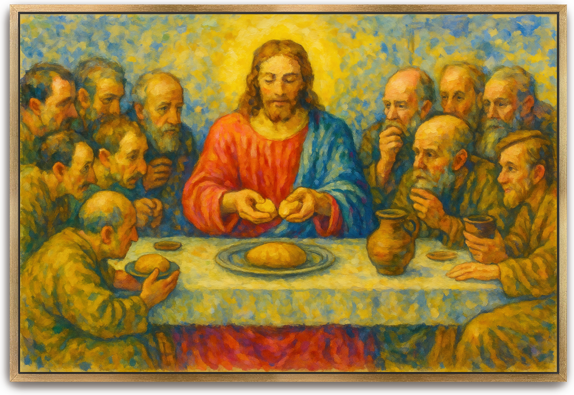 Last Supper - Impressionism - Scriptures Illustrated
