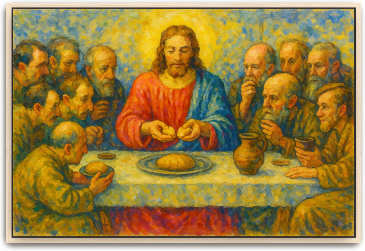 Last Supper - Impressionism - Scriptures Illustrated