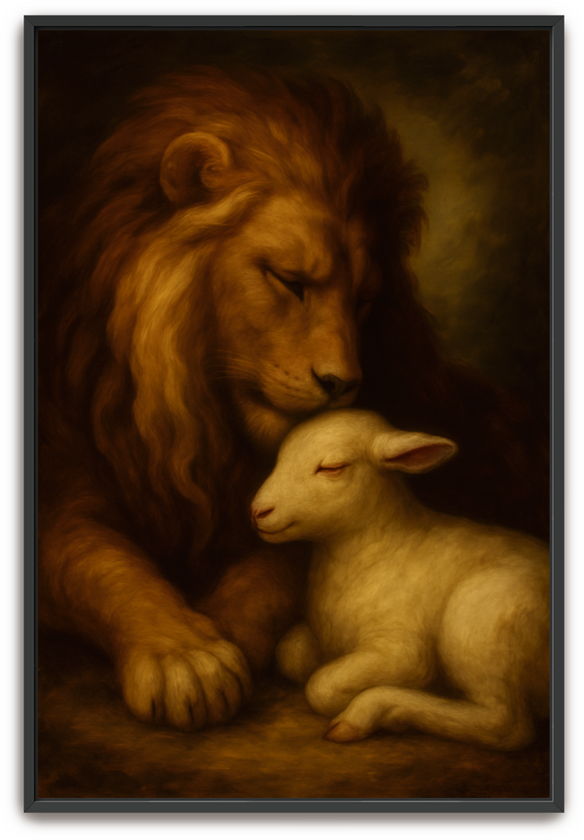 Lion and Lamb - Baroque - Scriptures Illustrated
