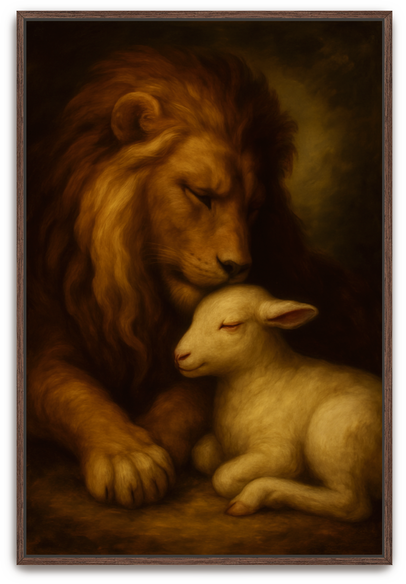 Lion and Lamb - Baroque - Scriptures Illustrated