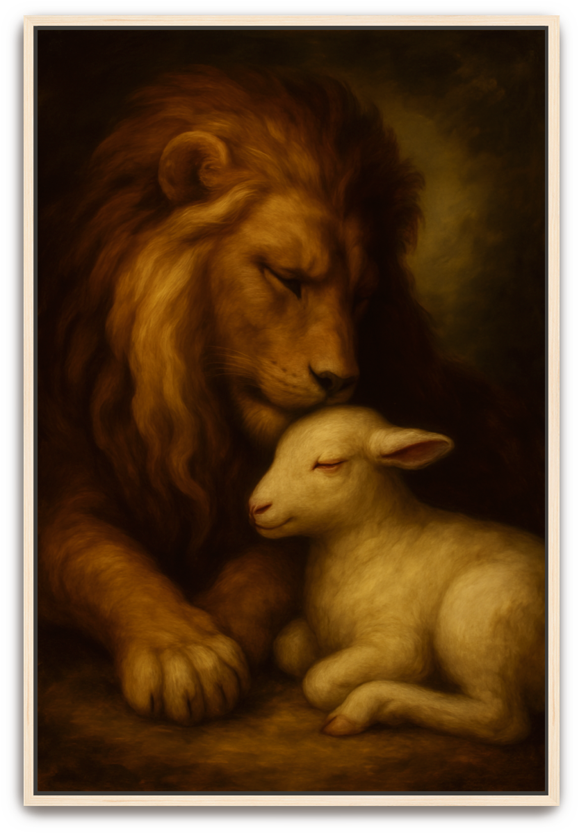 Lion and Lamb - Baroque - Scriptures Illustrated