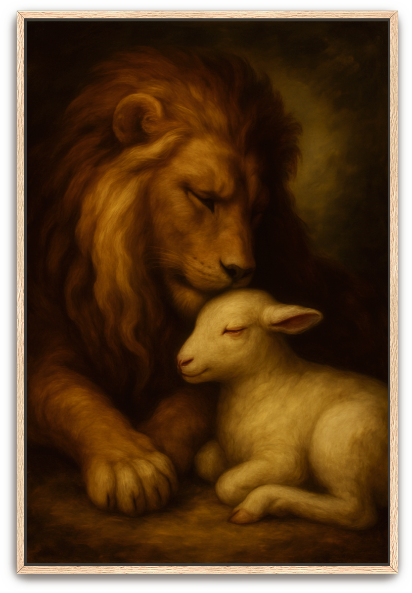 Lion and Lamb - Baroque - Scriptures Illustrated