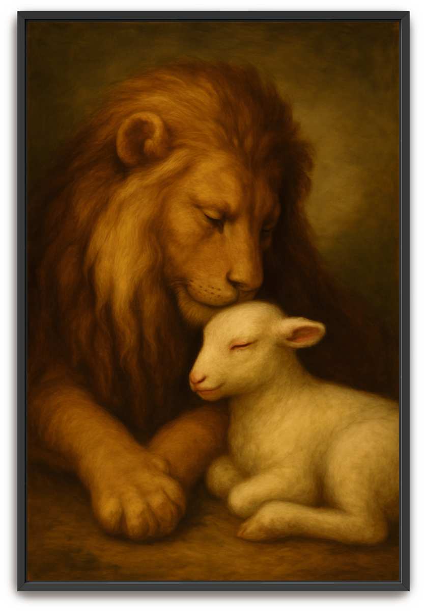 Lion and Lamb - Renaissance - Scriptures Illustrated