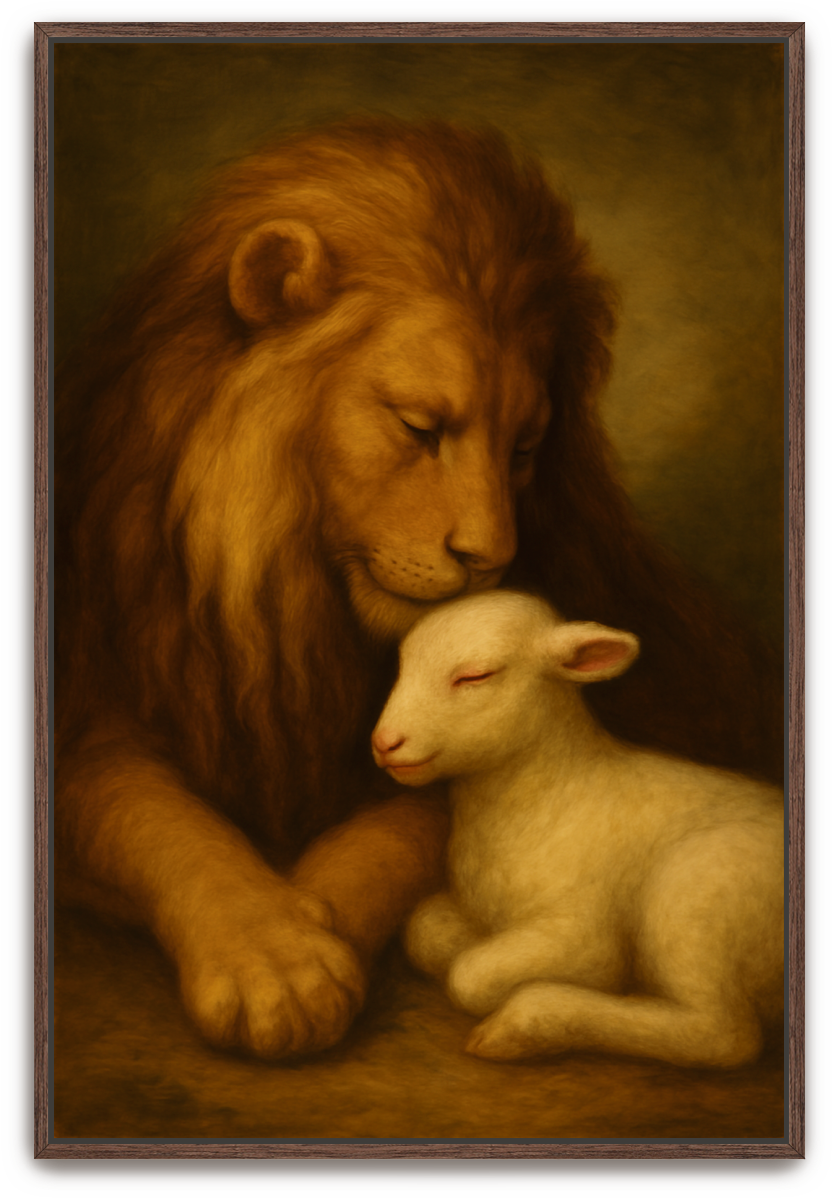 Lion and Lamb - Renaissance - Scriptures Illustrated